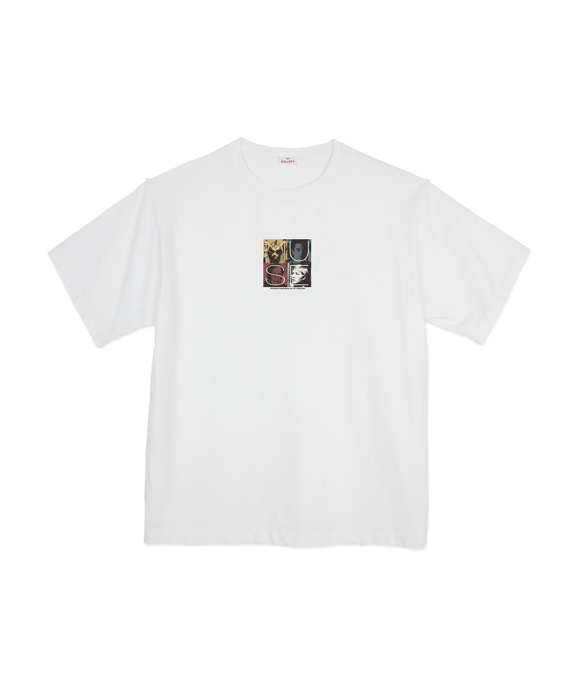 1011갤러리(1011 GALLERY) Gallery Muse T-Shirts - White