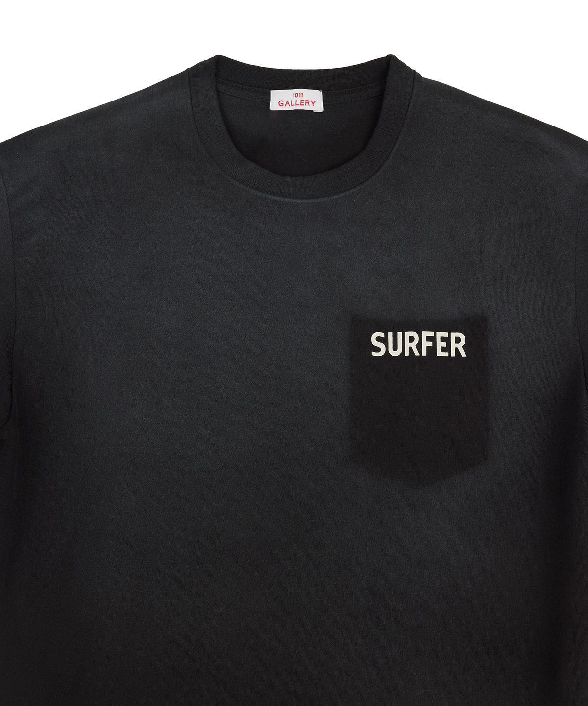 1011갤러리(1011 GALLERY) Faded Surfer T-Shirts - Black