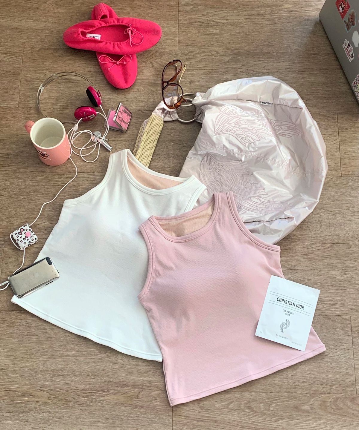 원더브라(WONDERBRA) 원더 탱크 브라탑 (4colors)