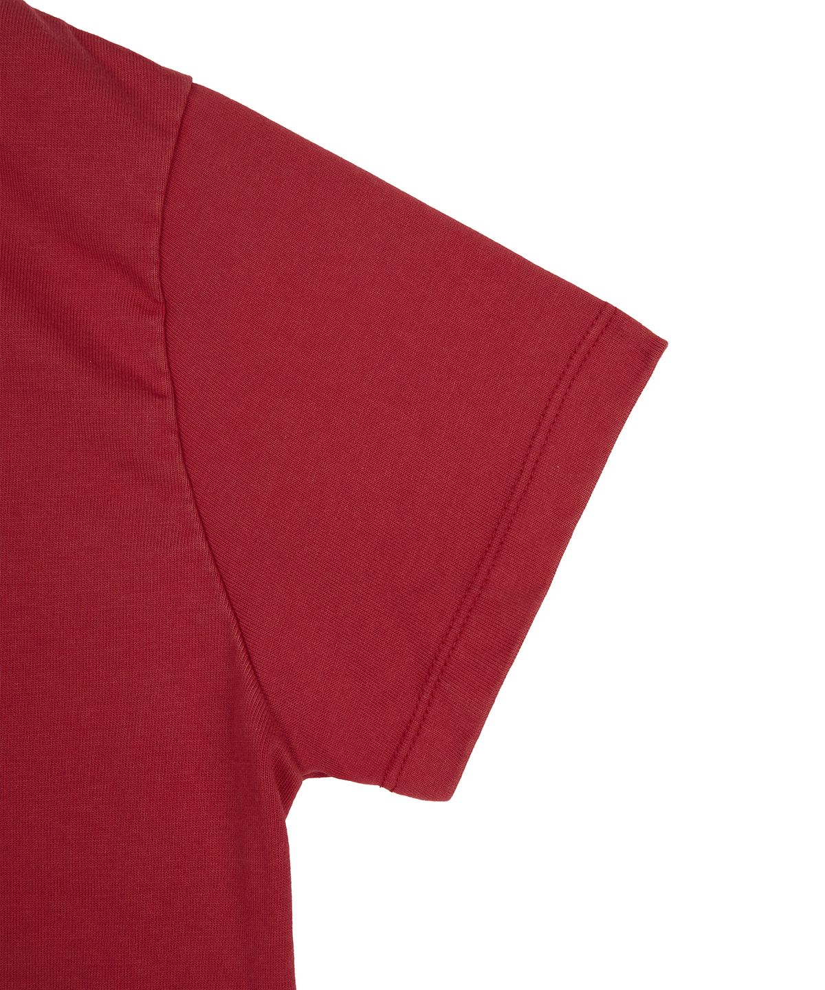 1011갤러리(1011 GALLERY) Women Classic Gallery Logo T-Shirts - Red