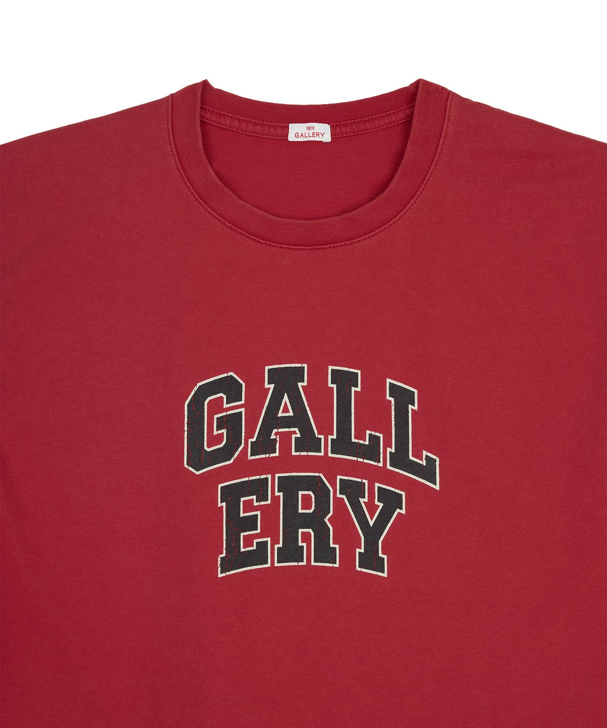 1011갤러리(1011 GALLERY) Classic Gallery Logo T-Shirts  - Red