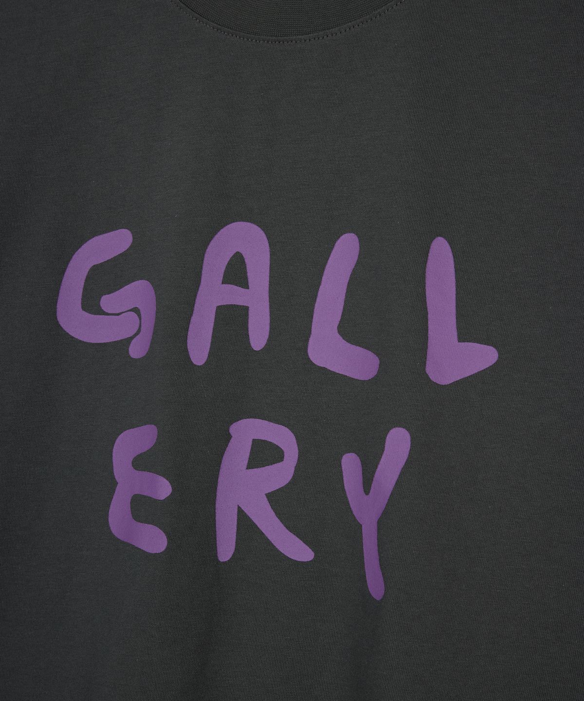 1011갤러리(1011 GALLERY) Gallery Logo T-Shirts - Charcoal