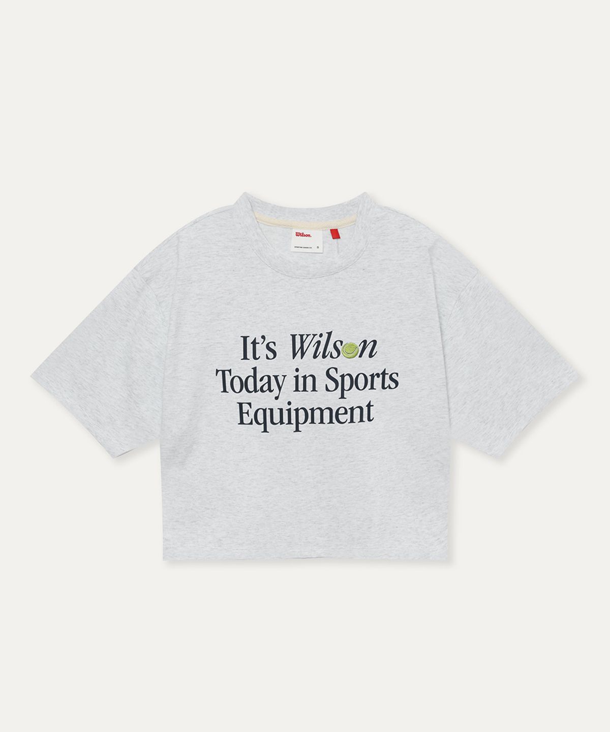 윌슨(WILSON) 레거시 볼 크롭 티셔츠 W (3color)