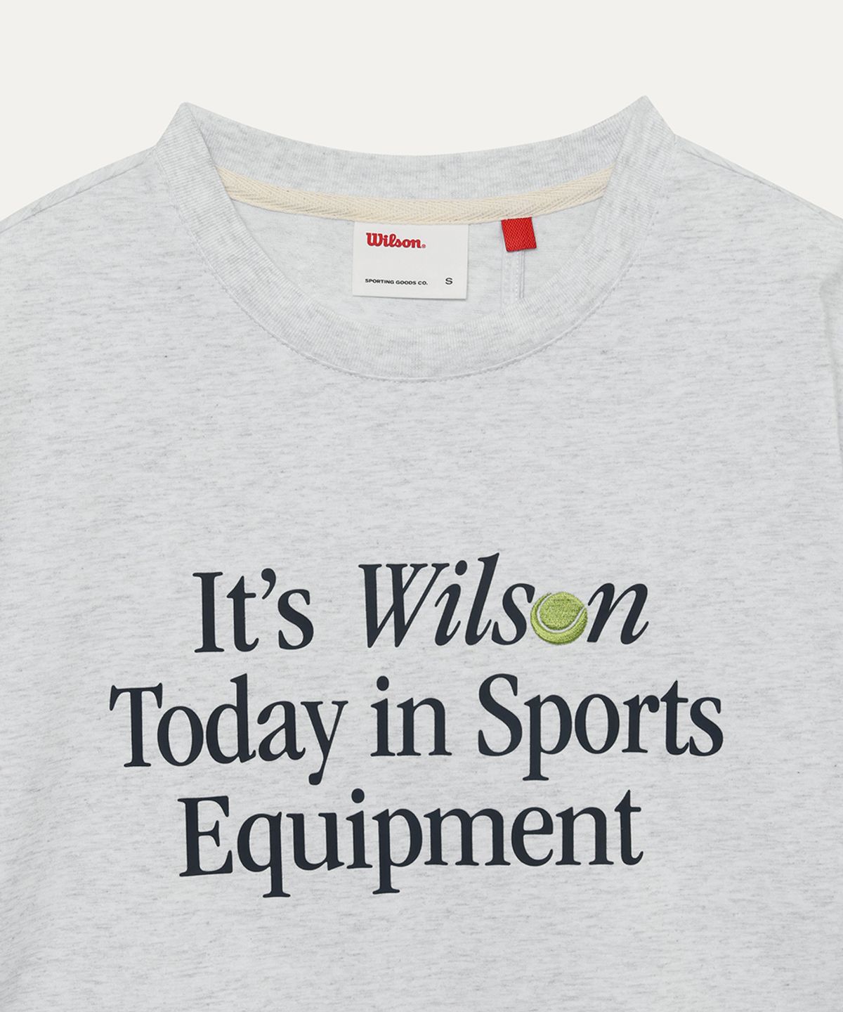 윌슨(WILSON) 레거시 볼 크롭 티셔츠 W (3color)