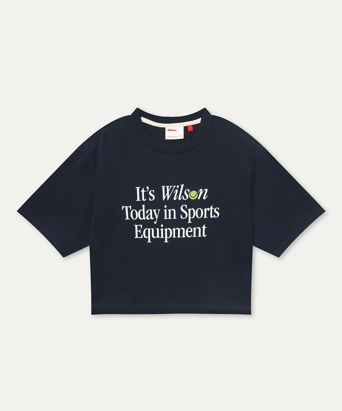 윌슨(WILSON) 레거시 볼 크롭 티셔츠 W (3color)