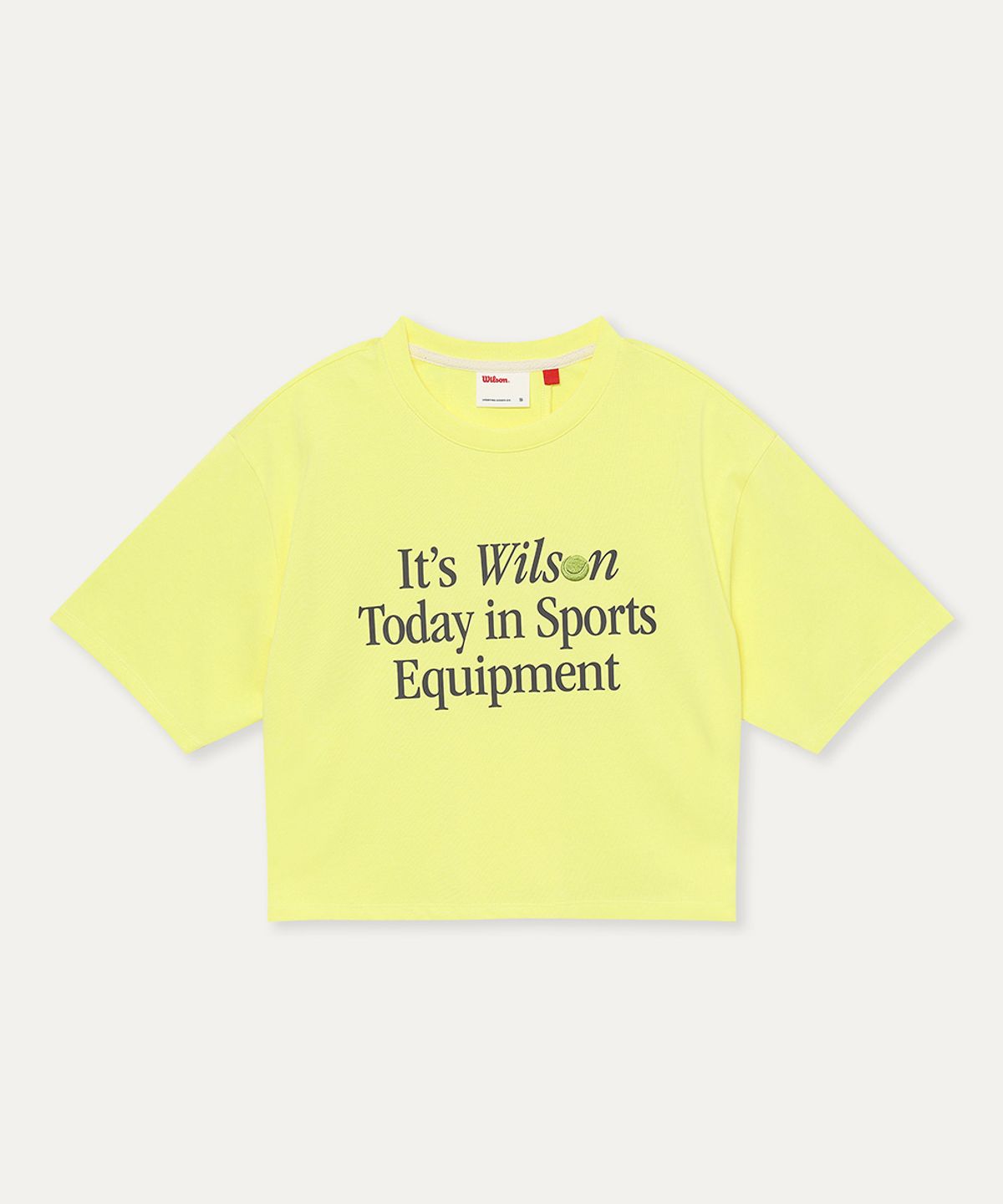 윌슨(WILSON) 레거시 볼 크롭 티셔츠 W (3color)