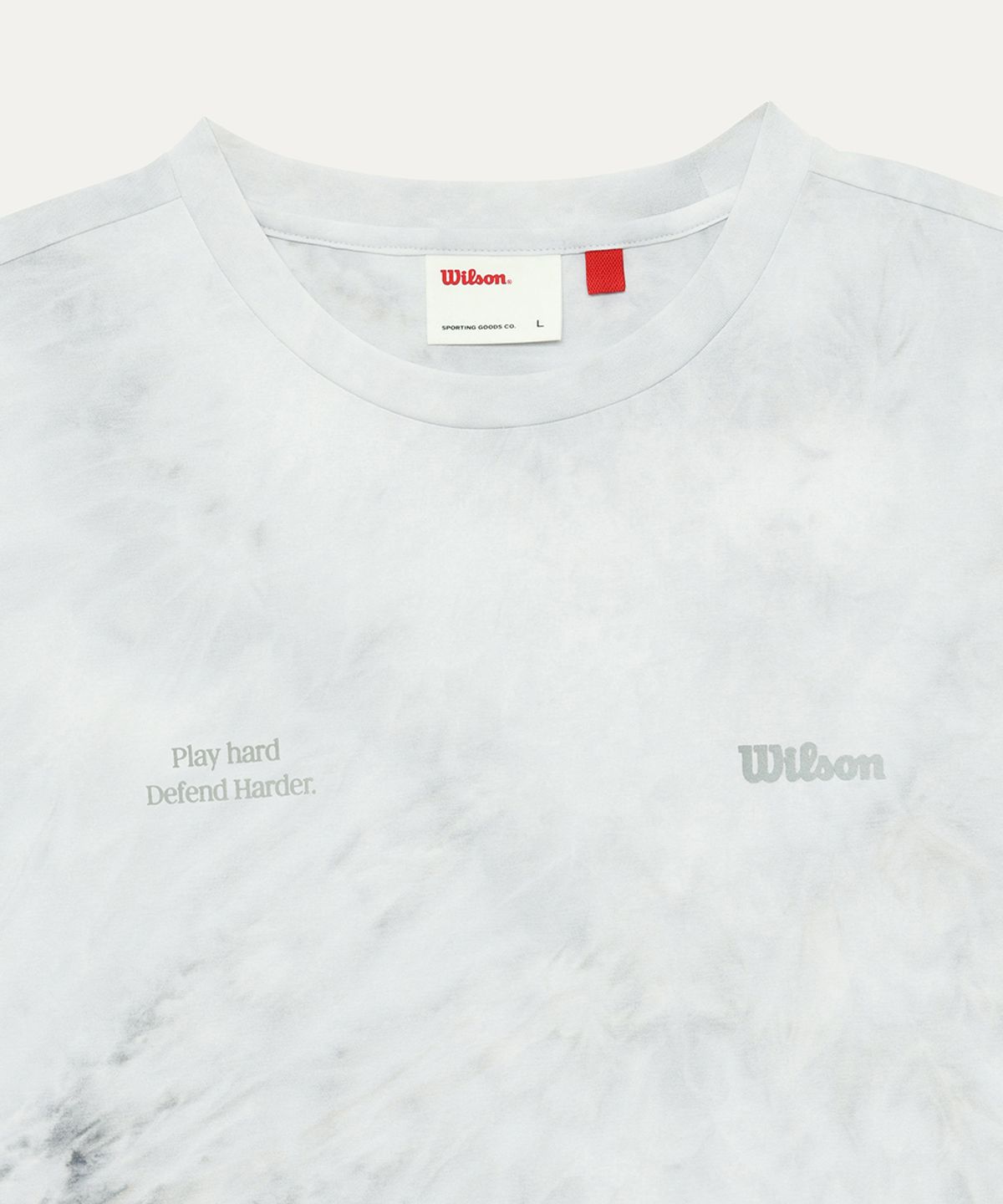 윌슨(WILSON) 타이다잉 런온더코트 티셔츠 (2color)