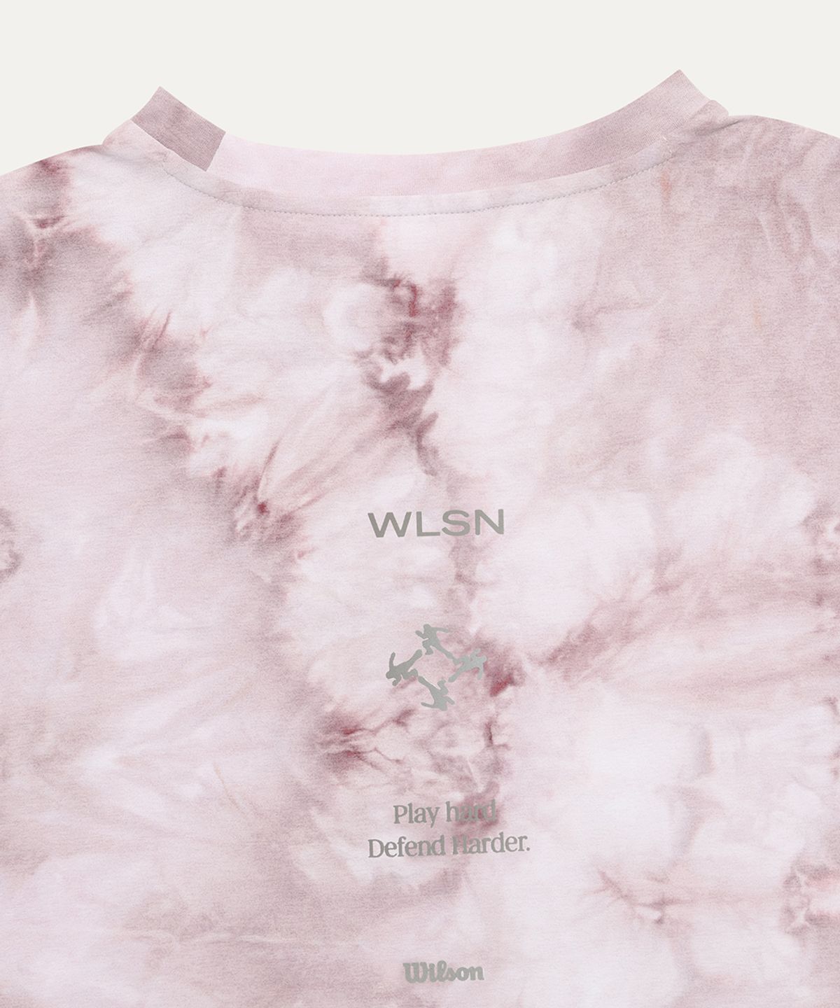 윌슨(WILSON) 타이다잉 런온더코트 티셔츠 (2color)