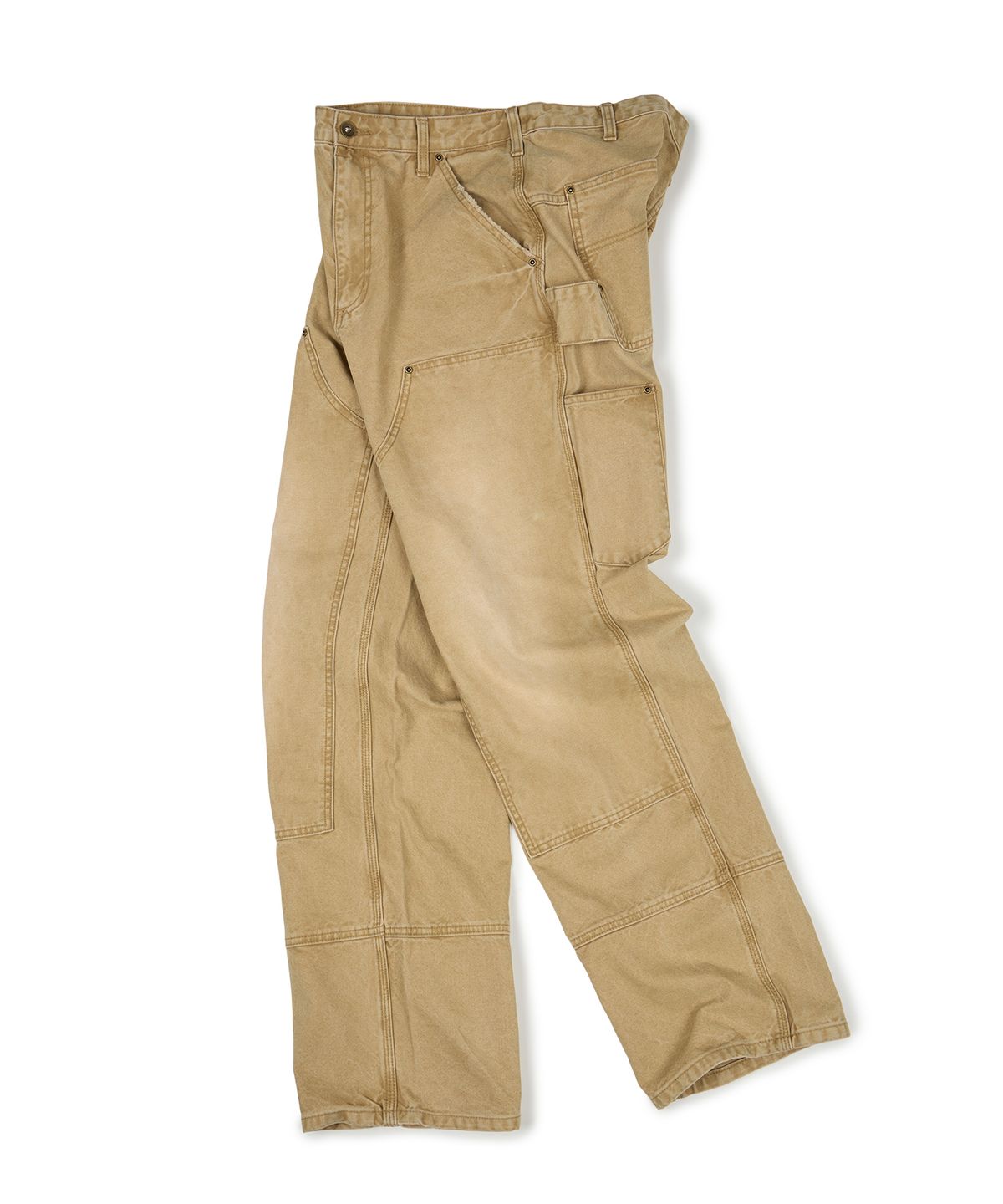 이티씨이(ETCE) DOUBLE KNEE CARPENTER PANTS (BEIGE)