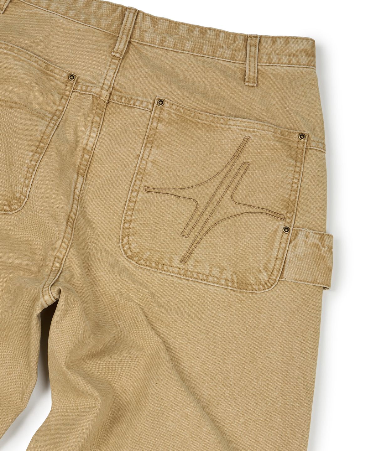 이티씨이(ETCE) DOUBLE KNEE CARPENTER PANTS (BEIGE)