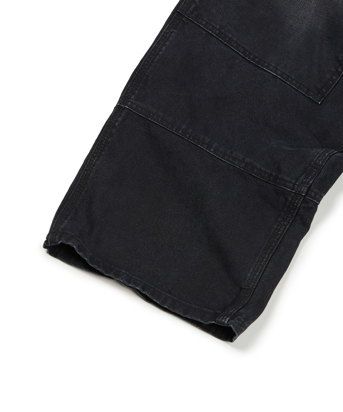 이티씨이(ETCE) DOUBLE KNEE CARPENTER PANTS (BLACK)