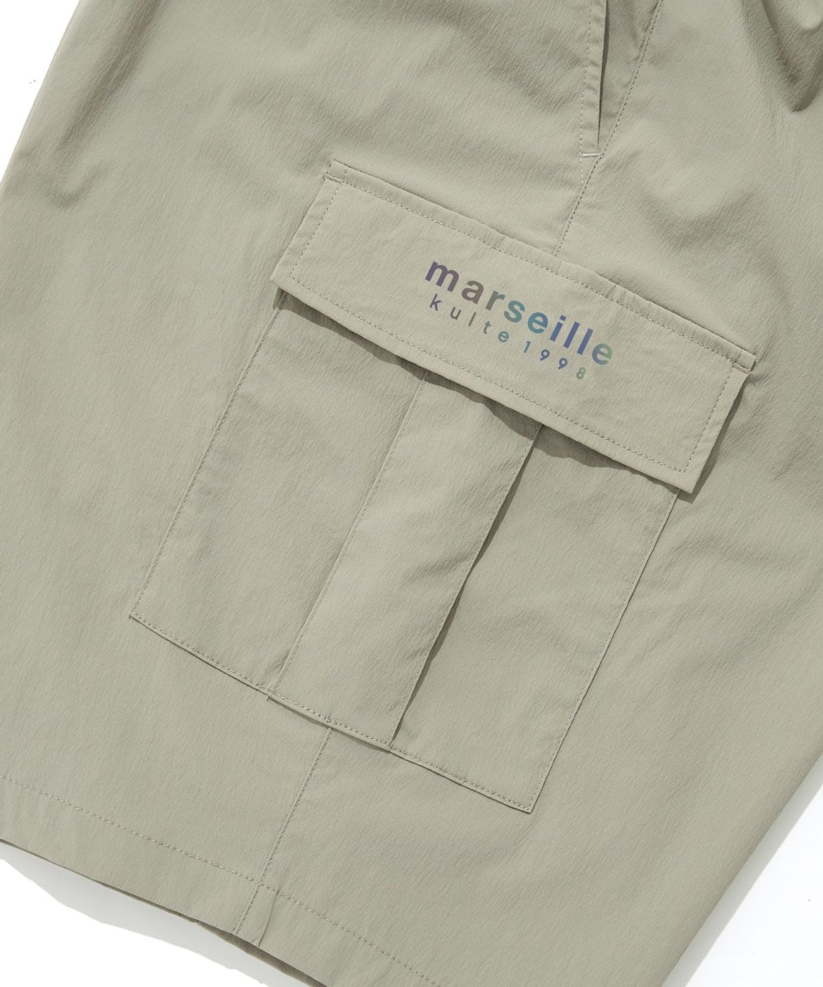 쿨트(KULTE) NYLON CARGO SHORT_BEIGE