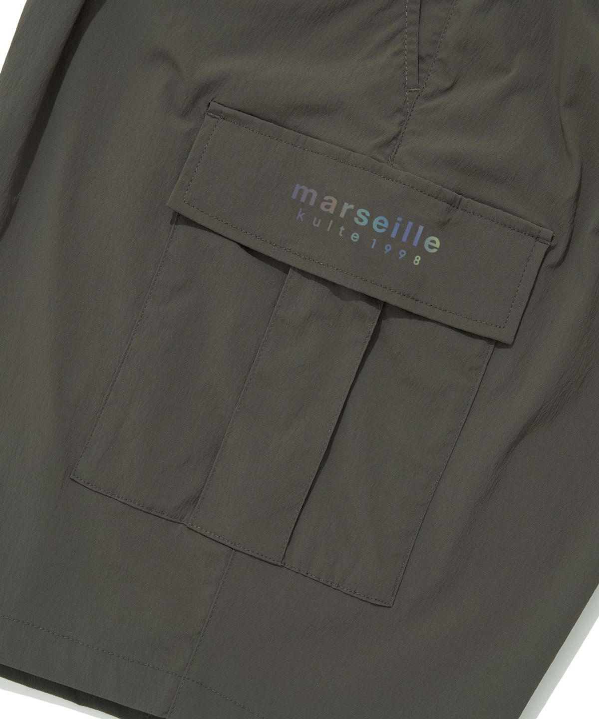 쿨트(KULTE) NYLON CARGO SHORT_KHAKI