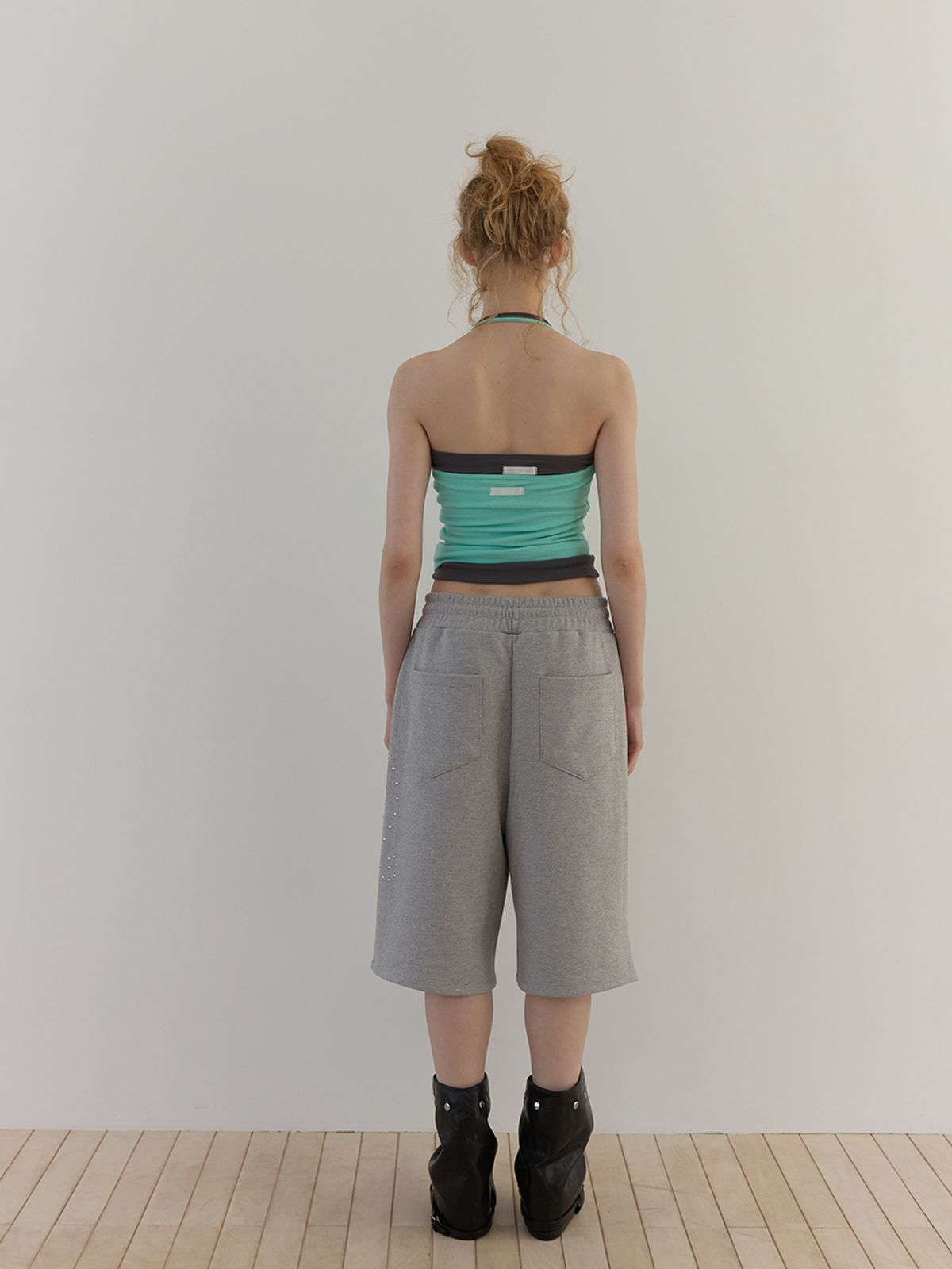 아수라(ASURA) CURVE HALTER SLEEVELESS (MINT)