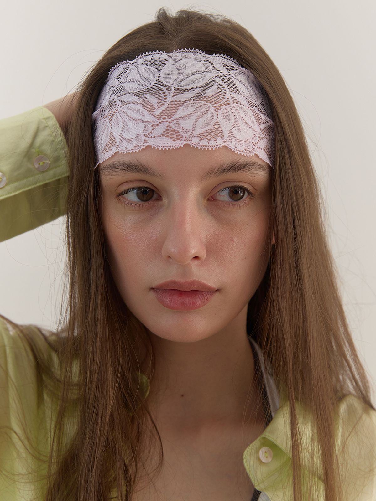 아수라(ASURA) LACE HEADBAND (VIOLET)