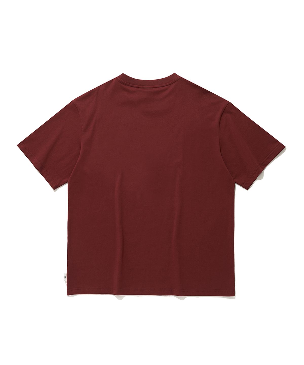 쿨트(KULTE) ROPE LOGO PRINT T-SHIRT_D.RED