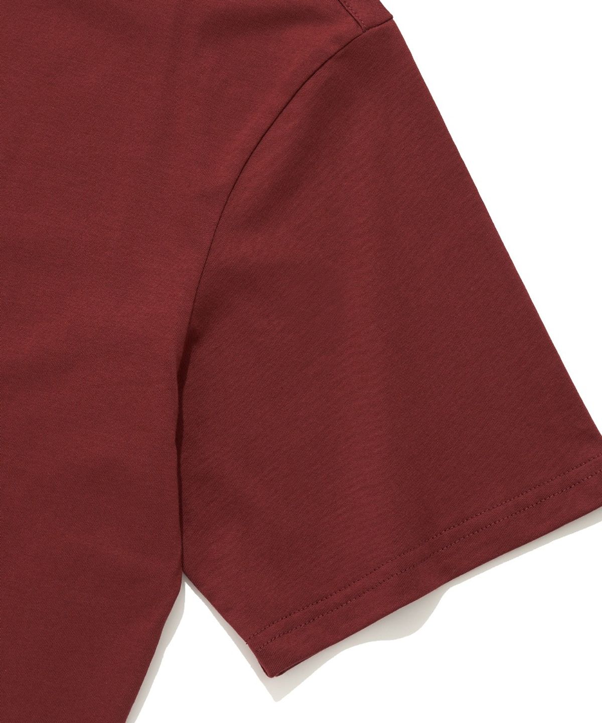쿨트(KULTE) ROPE LOGO PRINT T-SHIRT_D.RED