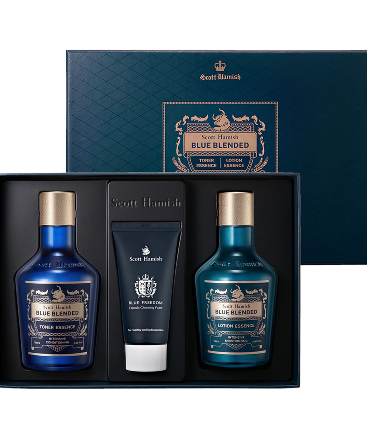 스콧해미쉬(SCOTT HAMISH) 블루 블렌디드 스페셜 기프트 180ml 2종 세트