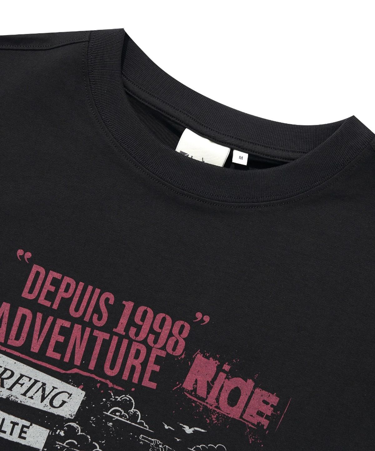 쿨트(KULTE) BIKE SURF T-SHIRT_BLACK