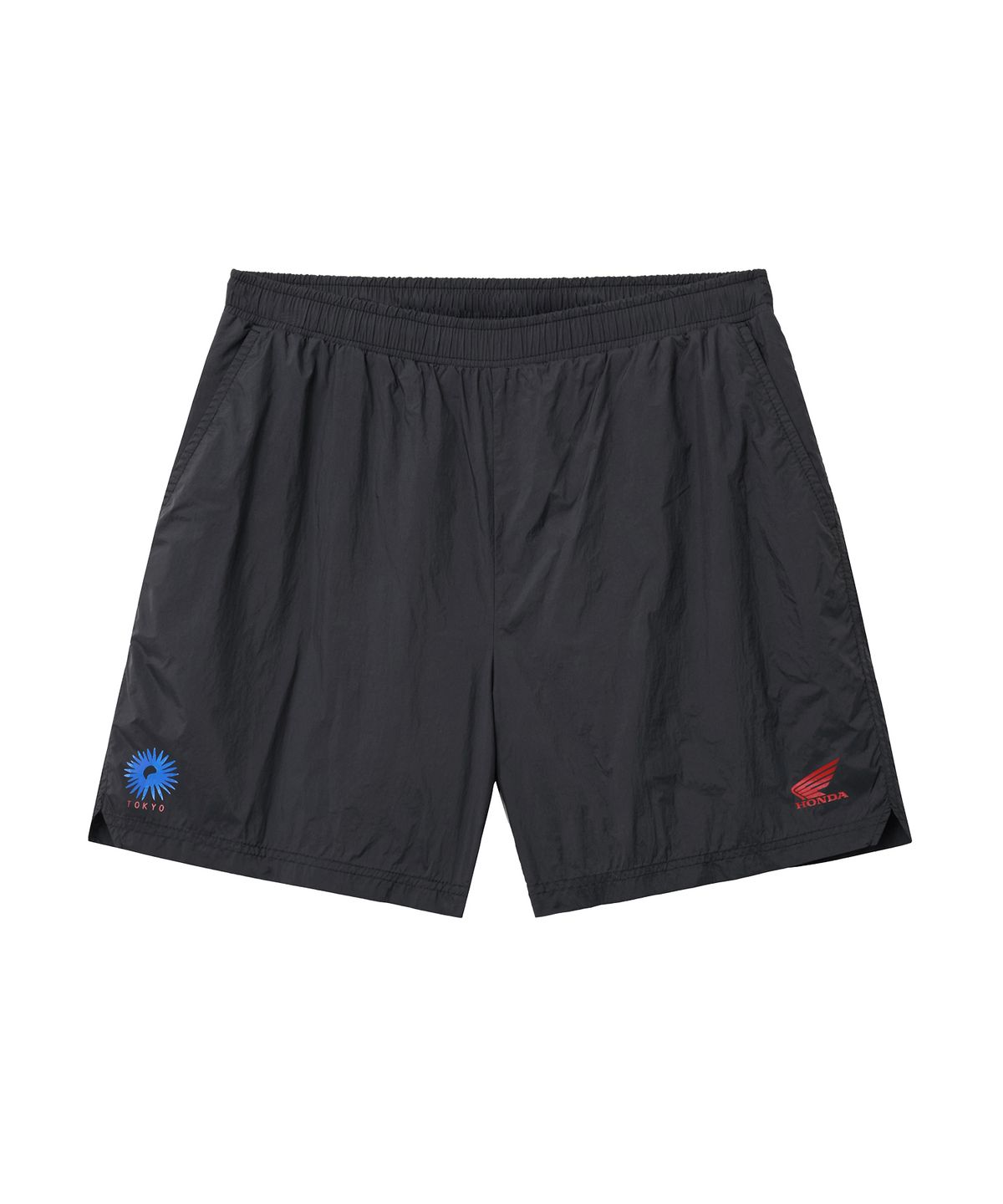 핍스 모터사이클(PHYPS MOTORCYCLE) Tokyo Motorcycle Running Shorts Black