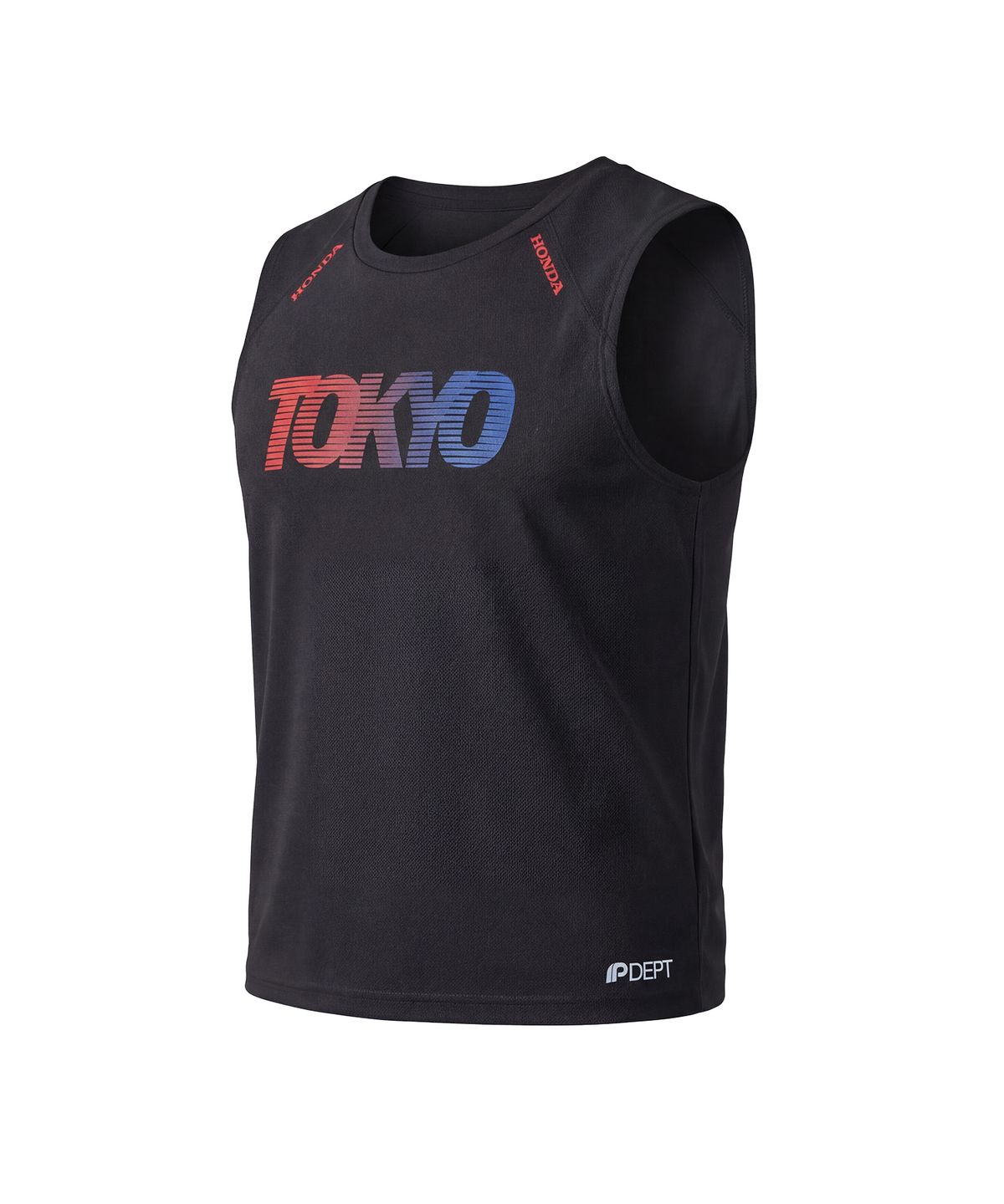 핍스 모터사이클(PHYPS MOTORCYCLE) Tokyo Motorcycle Running Singlet Black