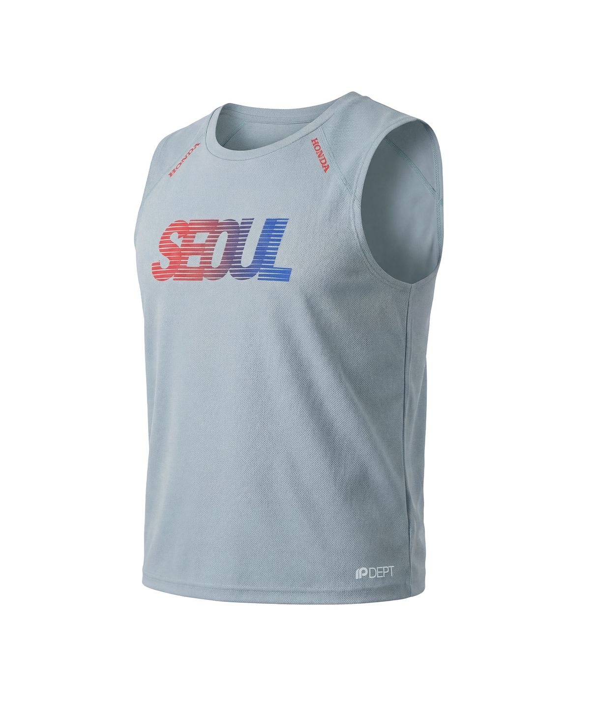 핍스 모터사이클(PHYPS MOTORCYCLE) Seoul Motorcycle Running Singlet Blue Gray