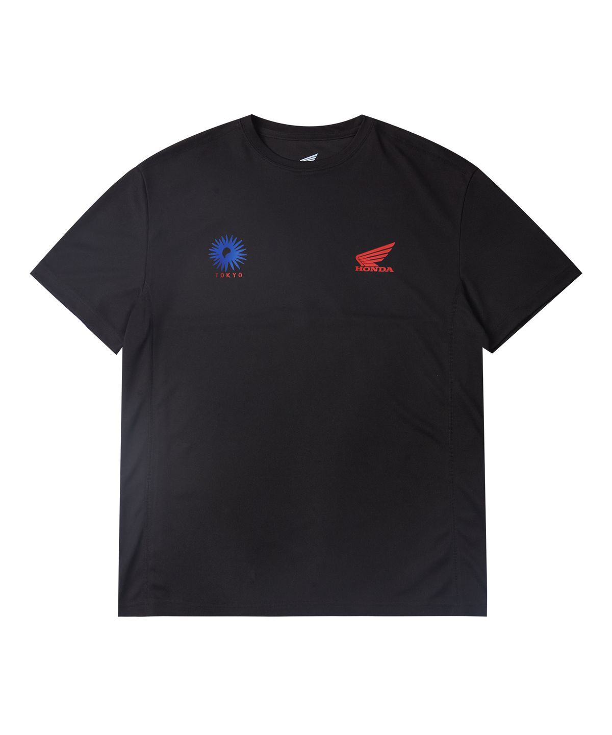 핍스 모터사이클(PHYPS MOTORCYCLE) Tokyo Motorcycle Running Short Sleeve Black