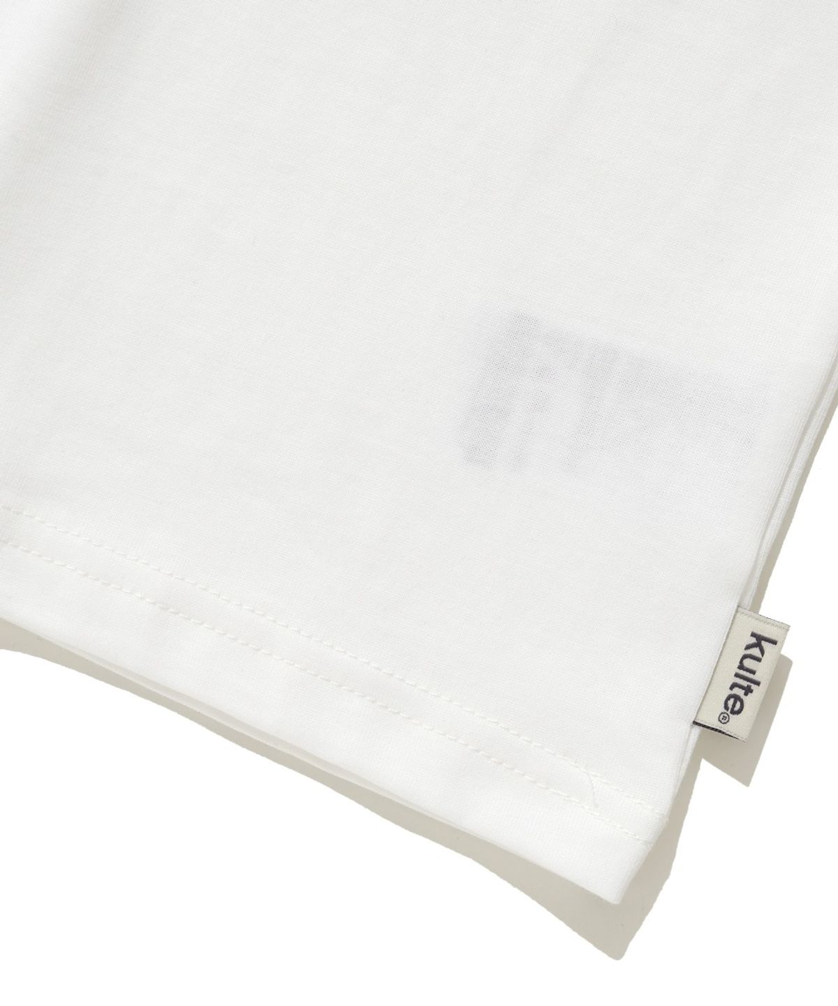 쿨트(KULTE) ACTUAL IMAGE T-SHIRT_WHITE