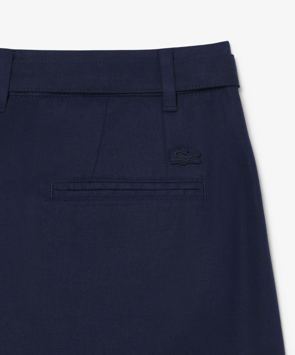라코스테(LACOSTE) 여성 린넨 블렌디드 버뮤다 팬츠 FF1026-56G 166