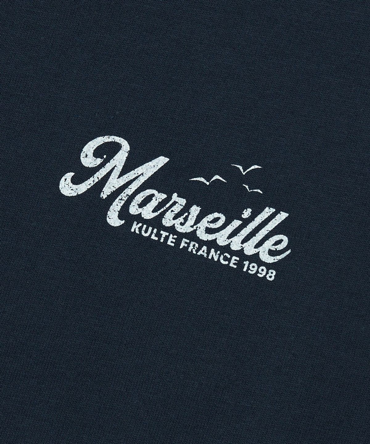 쿨트(KULTE) MARSEILLE PALM TREE T-SHIRT_D.NAVY