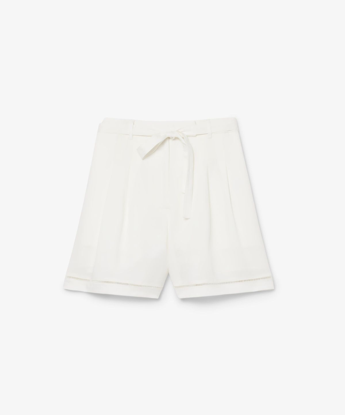 라코스테(LACOSTE) 여성 린넨 블렌디드 버뮤다 팬츠 FF1026-56G 70V