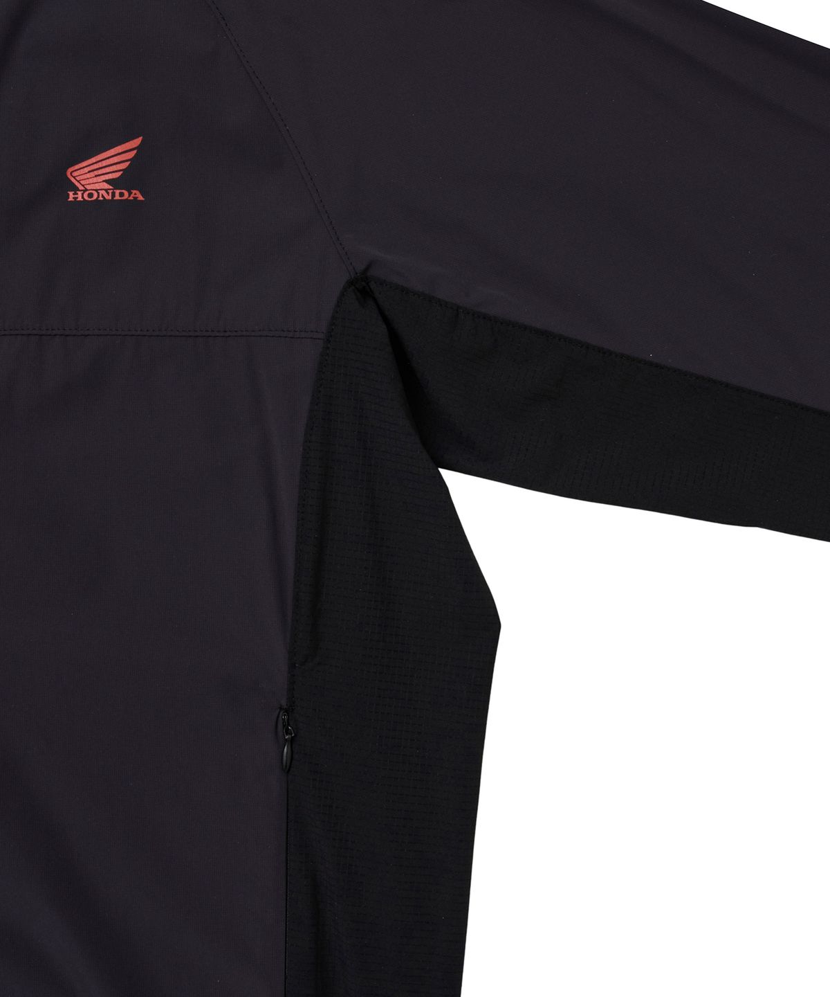 핍스 모터사이클(PHYPS MOTORCYCLE) Tokyo Motorcycle Light Weight Hoodie Zip-Up Black