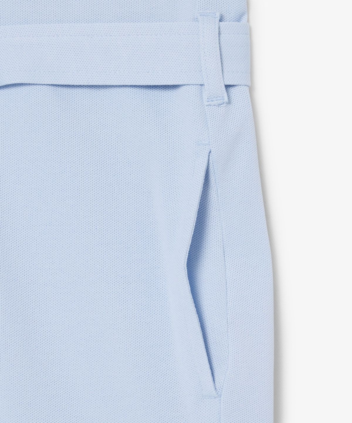 라코스테(LACOSTE) 여성 미니 피케 반팔 점프수트 EF1823-56G HBA