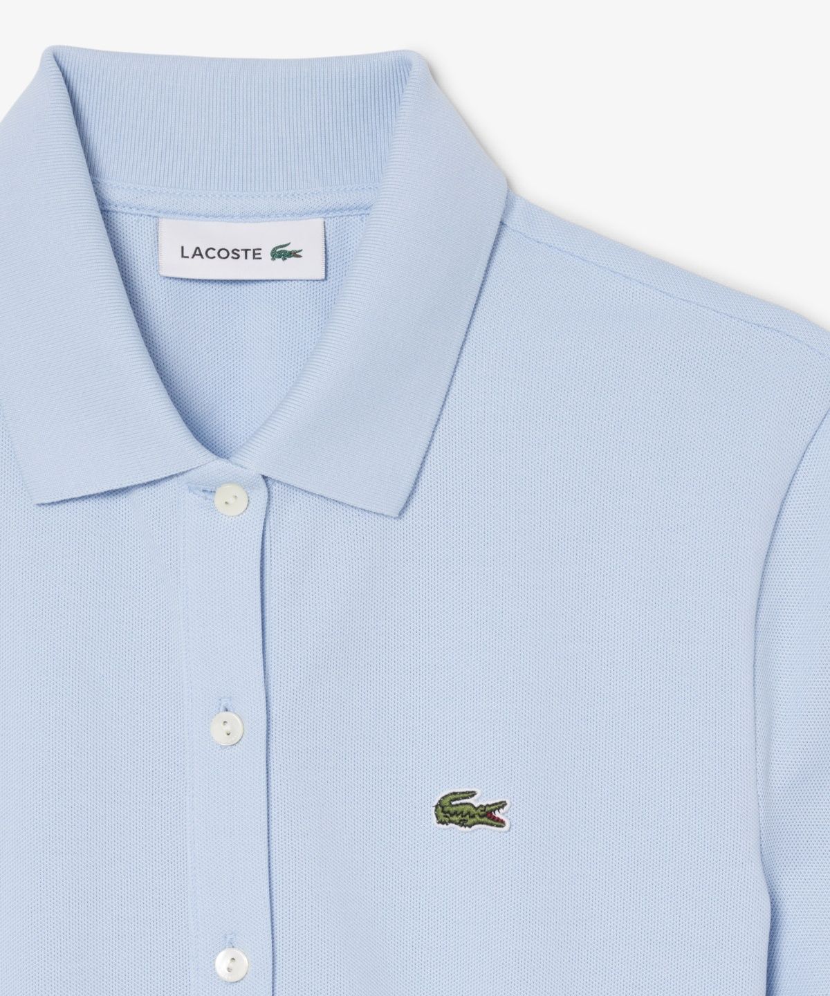 라코스테(LACOSTE) 여성 미니 피케 반팔 점프수트 EF1823-56G HBA