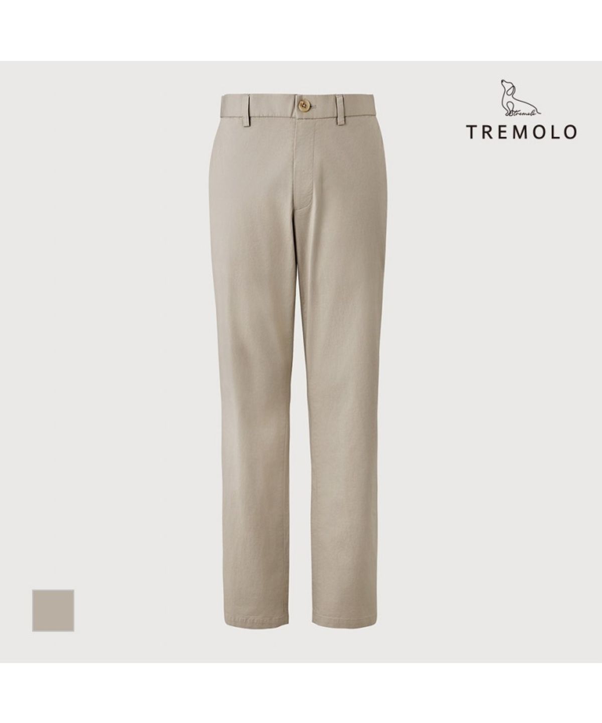 트레몰로(TREMOLO) 면혼방 바지_TRHDL5M2461