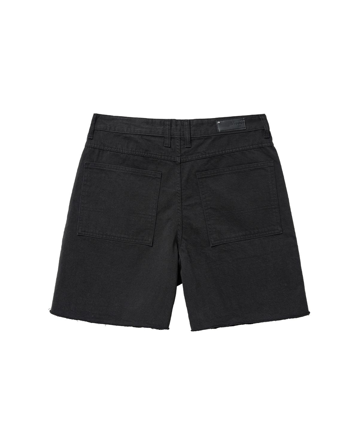 미세키서울 맨(MISEKISEOUL MEN) Cut off shorts BLACK