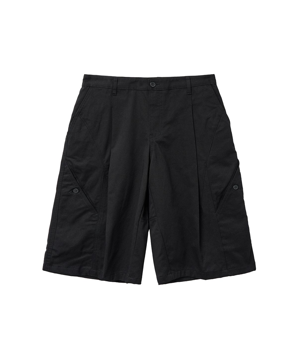 미세키서울 맨(MISEKISEOUL MEN) Multi panel bermuda BLACK