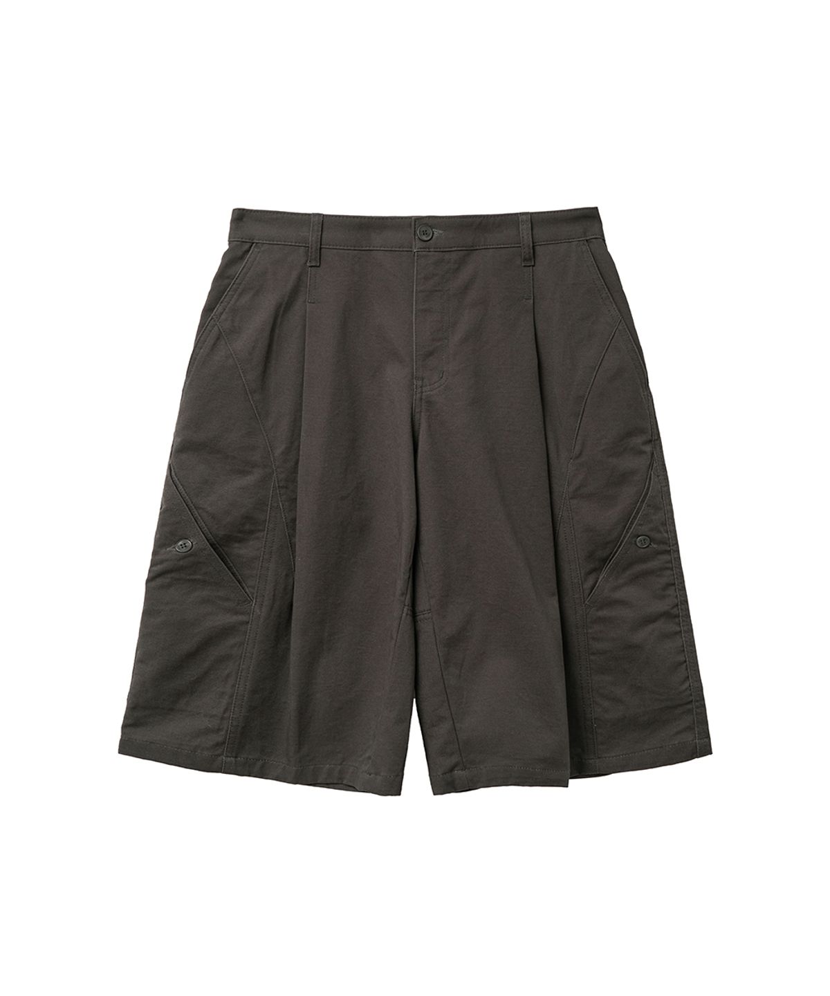 미세키서울 맨(MISEKISEOUL MEN) Multi panel bermuda DARK TAUPE
