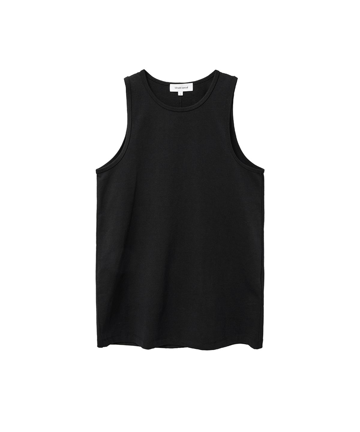 미세키서울 맨(MISEKISEOUL MEN) Basic layered sleeveless BLACK