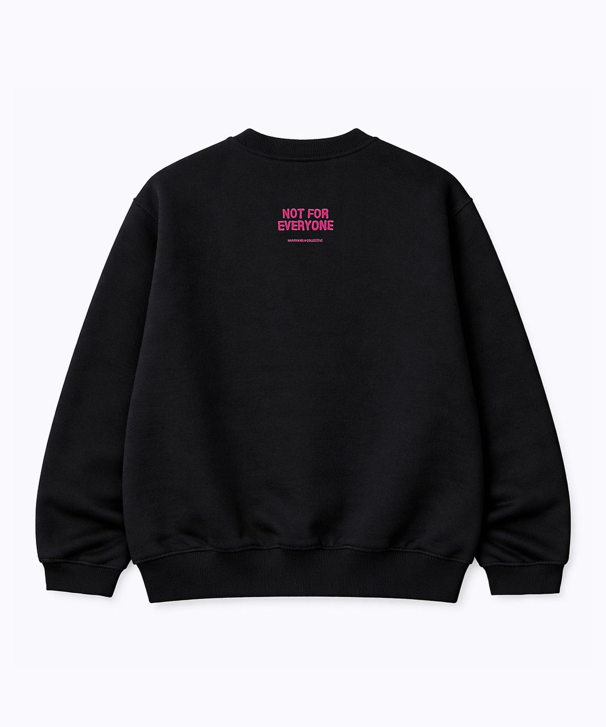 한량 컬렉티브(HANRYANG COLLECTIVE) HR L SYMBOL_P CREW SWEAT BLACK