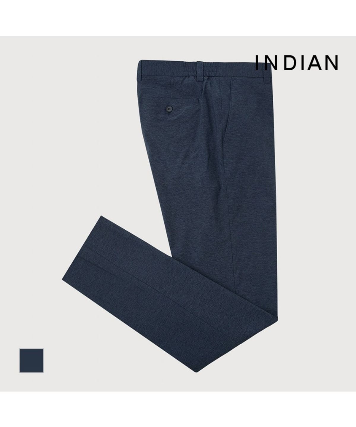 인디안(INDIAN) 조직감 NP 밴딩 팬츠_MIEDL4M2421
