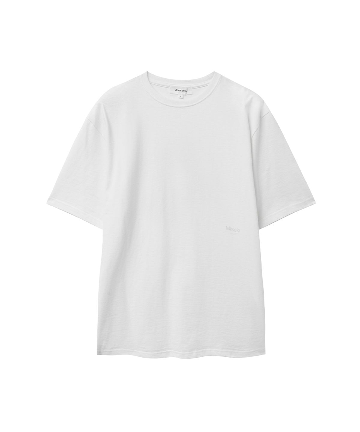 미세키서울 맨(MISEKISEOUL MEN) Yuyake graphic short sleeve WHITE