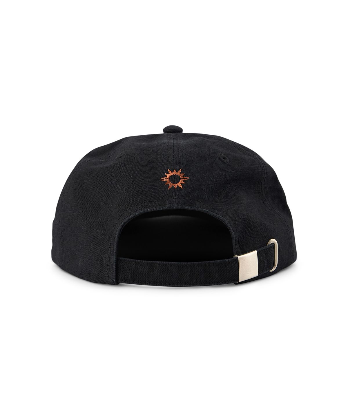 헬로 선라이즈(HELLO SUNRISE) Washed HS Arch Logo 6panel Cap_Black