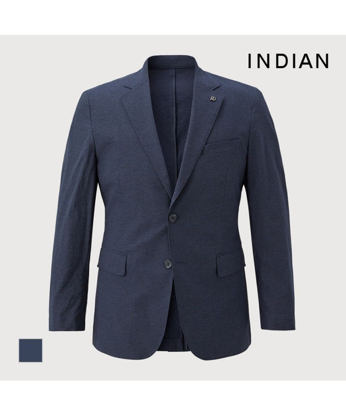 인디안(INDIAN) 조직감 스판 자켓_MIEFU4M2401