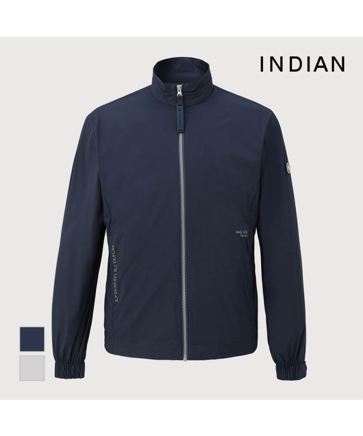 인디안(INDIAN) 패커블 바람막이_MIXCL4M3301