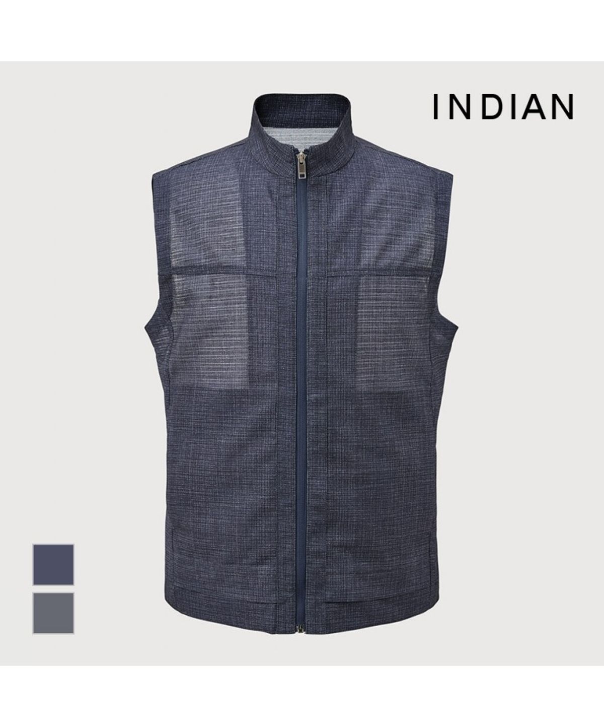 인디안(INDIAN) 린넨라이크 베스트_MIEQC5M3111