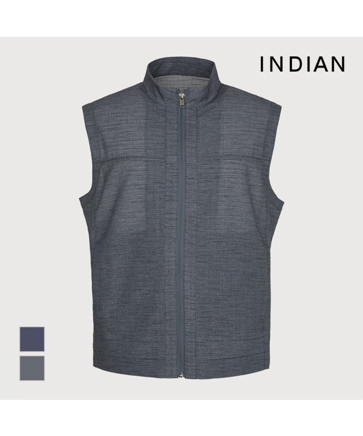 인디안(INDIAN) 린넨라이크 베스트_MIEQC5M3111