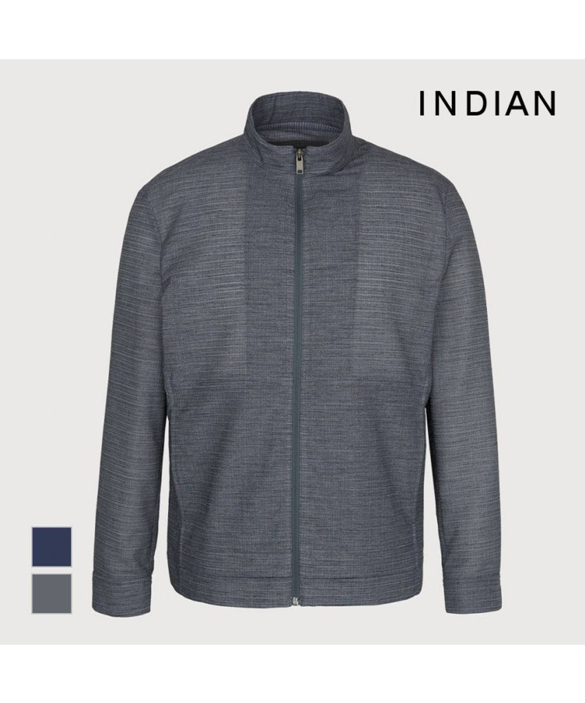 인디안(INDIAN) 린넨라이크 프린트 점퍼_MITCL5M3101