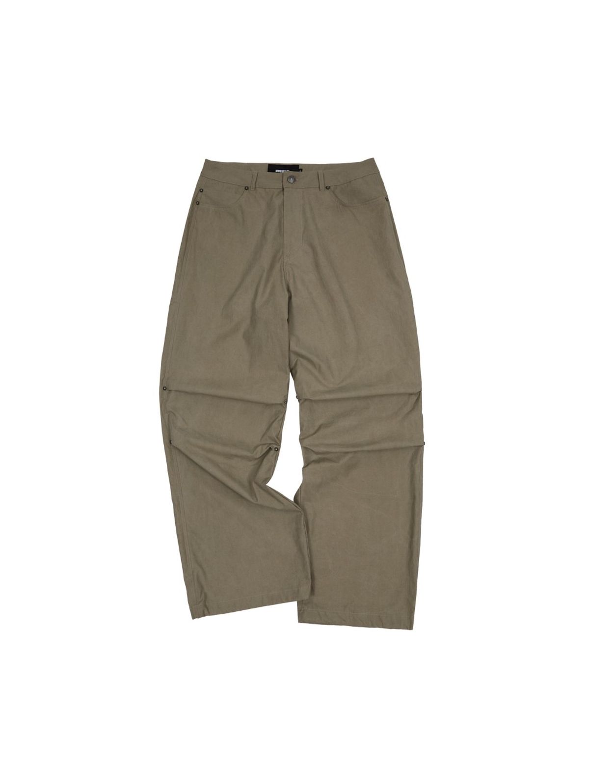 메아(MEA) STUDDED COTTON PANTS [BEIGE]