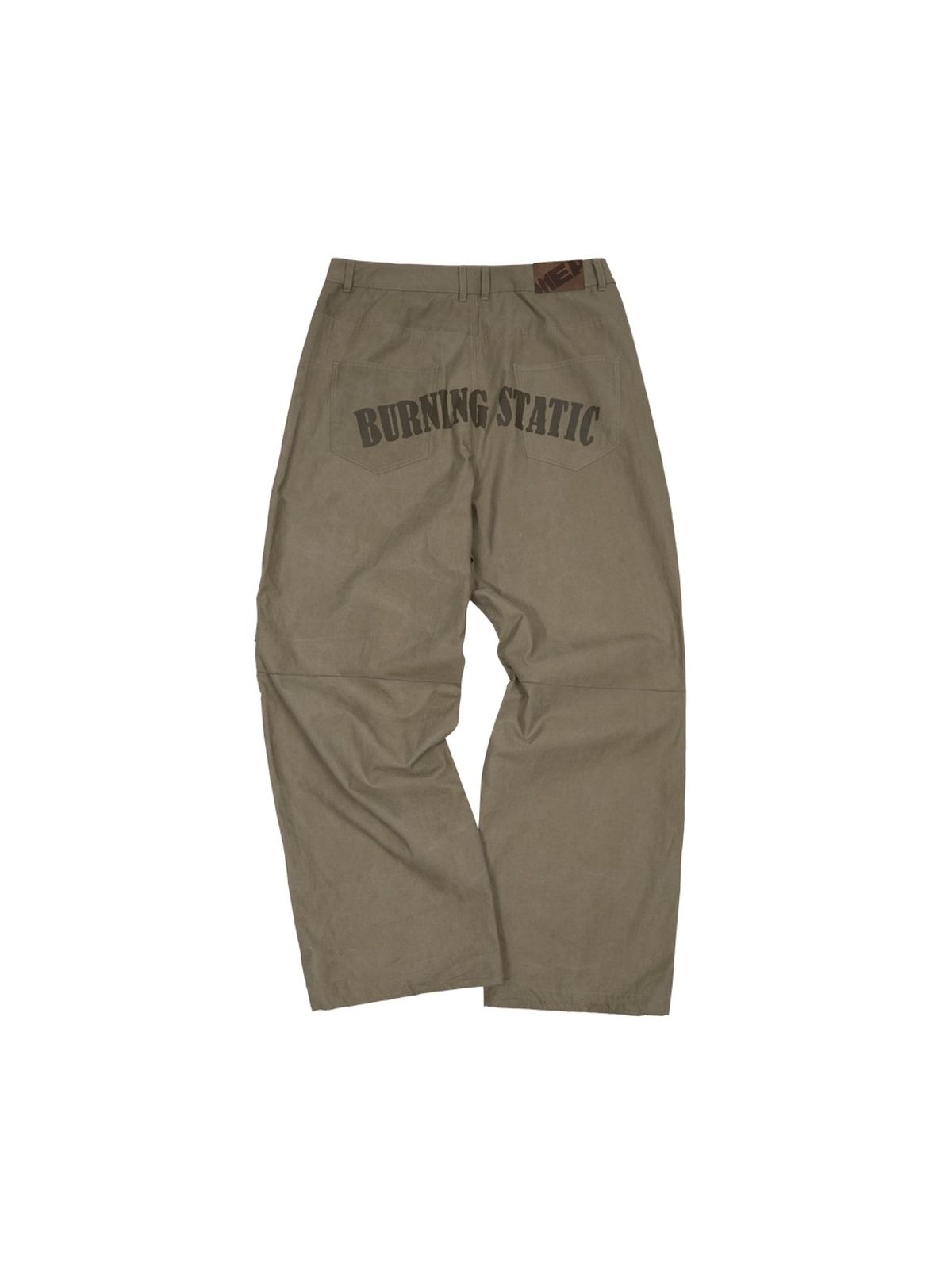 메아(MEA) STUDDED COTTON PANTS [BEIGE]